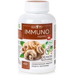 IMMUNOnorm Oil matrix technology (normalization of the immune defense of the body) 400 capsules