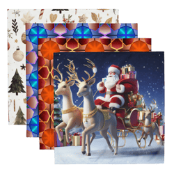 cloth napkin set. a set of fabric napkins for the festive table for christmas and new year