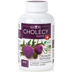 CHOLECYnorm Oil matrix technology (cleansing and healing of the gallbladder) 400 capsules