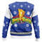Mighty Morphin Power Rangers Blue All Over Print Ugly Hoodie Zip 3D Hoodie 3D Ugly Christmas Sweater 3D Fleece Hoodie