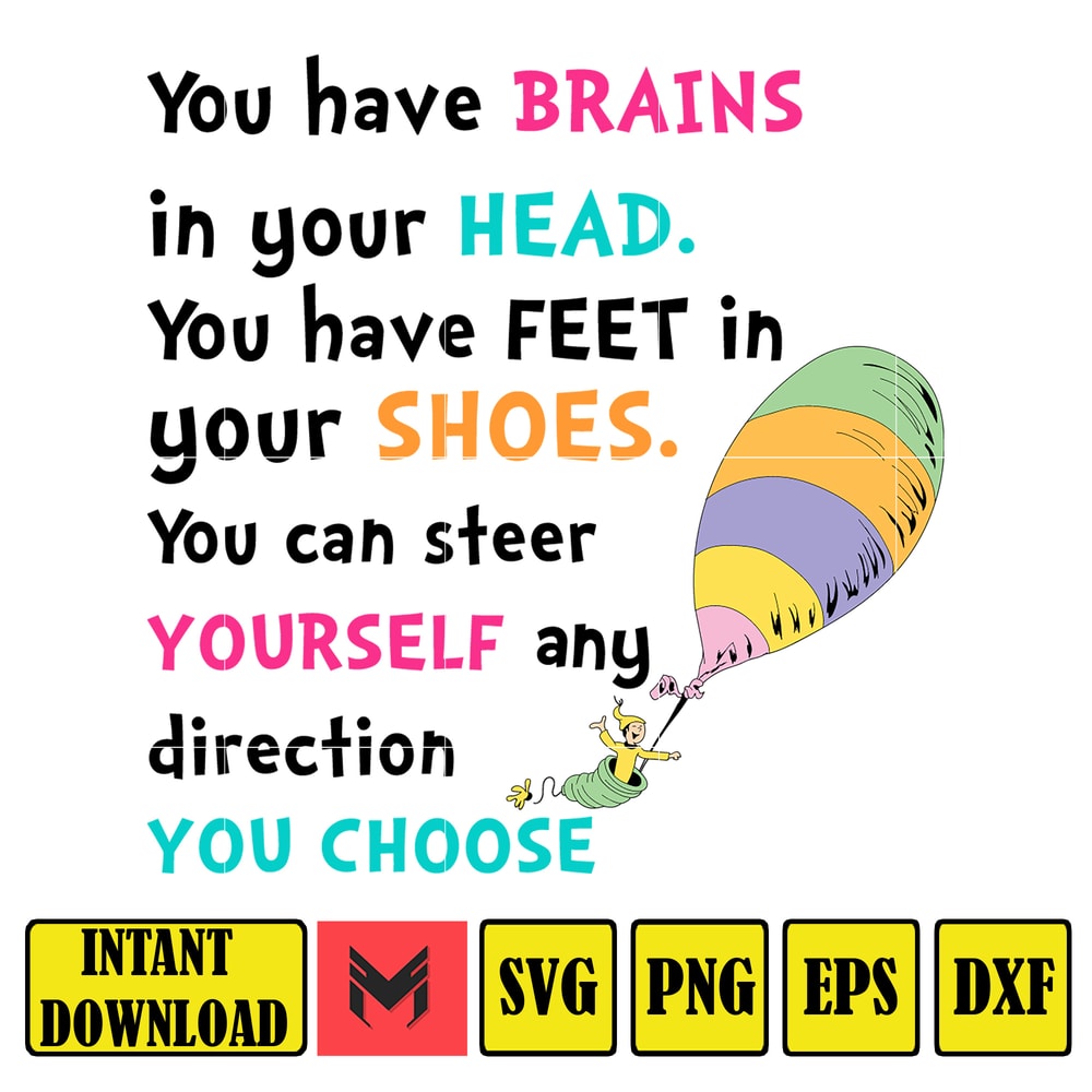 Dr Seuss Svg Layered Item, Dr. Seuss Quotes Cat In The Hat Svg Clipart, Cricut, Digital Vector Cut File, Cat And The Hat (190).jpg