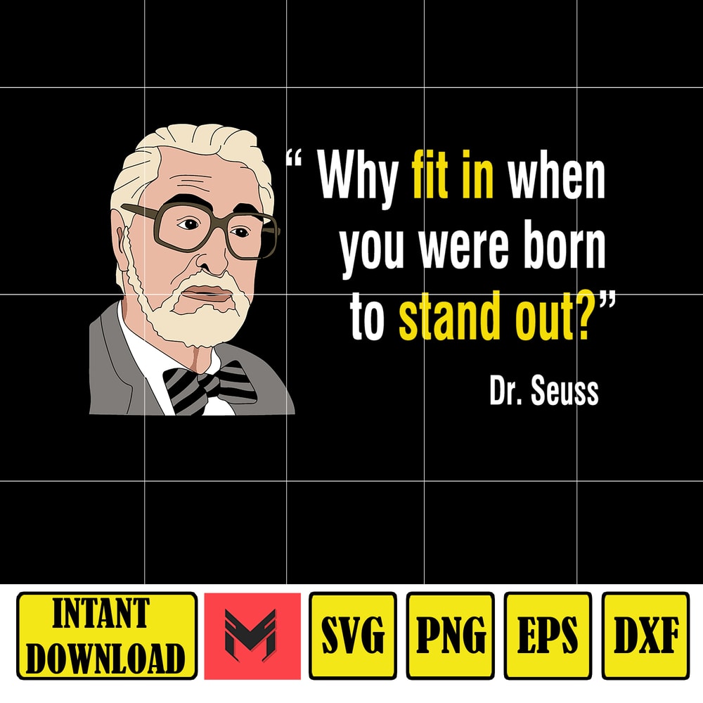 Dr Seuss Svg Layered Item, Dr. Seuss Quotes Cat In The Hat Svg Clipart, Cricut, Digital Vector Cut File, Cat And The Hat (191).jpg