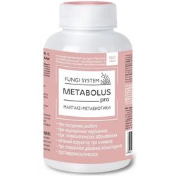 Fungi system METABOLUS pro (maitake and metabiotics) 180 capsules