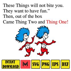 thing 1 thing 2 png, sometimes the questions are complicated and  the answers  png