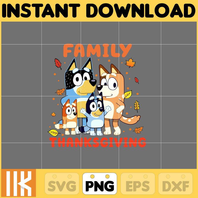 Thanksgiving Blue Dog Png, Thanksgiving Blue Dog Turkey, Thanksgiving Design Png, Thanksgiving Cartoon Png, Fall Vibes Png File (8).jpg