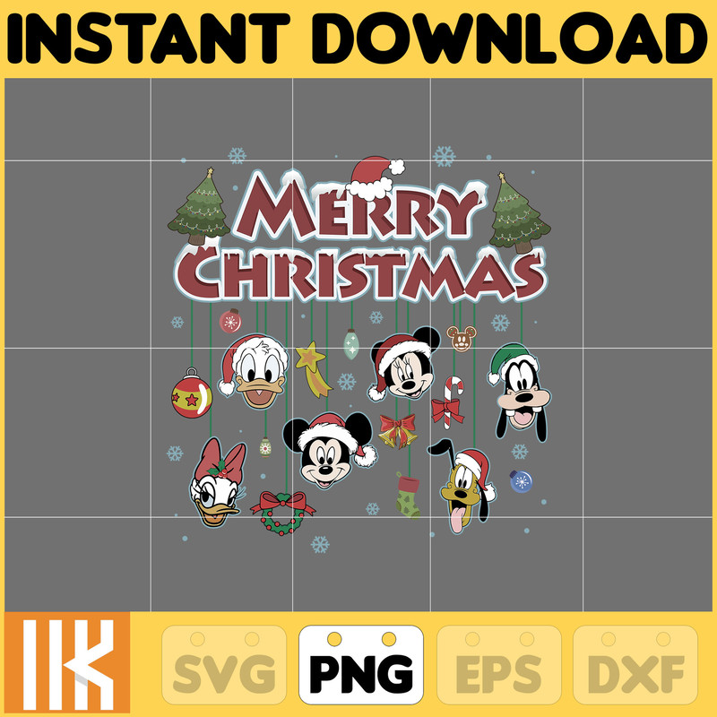 Disney Merry Christmas Png, Holiday Season Svg, Christmas Character, Christmas Squad Svg, Christmas Friends Svg (26).jpg