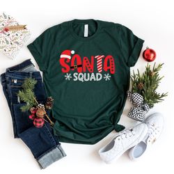 santa squad shirt, christmas squad shirt, christmas shirt, christmas gift, family christmas, family matching christmas s