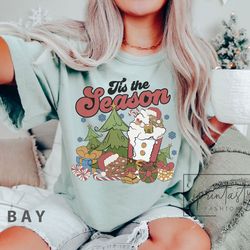 tis the season christmas shirt, santa christmas tee, merry christmas, christmas santa claus shirt, christmas 2023, iprin