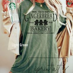 vintage gingerbread bakery , gingerbread christmas shirt, gingerbread bakery shirt, christmas s shirt, iprintasty christ
