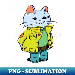 Raincoat Kitty - Exclusive Sublimation Digital File - Defying the Norms