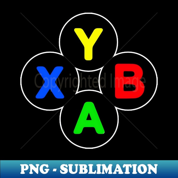 Xbox Style Buttons - PNG Sublimation Digital Download - Stun | Inspire ...