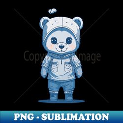 Cute Baby Bear - Exclusive PNG Sublimation Download - Unleash Your Inner Rebellion