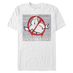 Subway Ghost Graffiti &8211 Ghostbusters  White T-Shirt