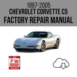 Chevrolet Corvette C5 1997-2005 Workshop Service Repair Manual