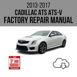 Cadillac ATS ATS-V 2013-2017 Workshop Service Repair Manual