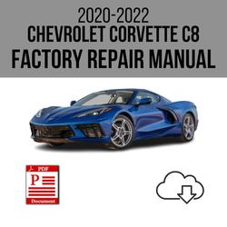 Chevrolet Corvette C8 2020-2022 Workshop Service Repair Manual