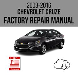 Chevrolet Cruze 2008-2016 Workshop Service Repair Manual