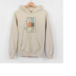give thanks thanksgiving sweatshirt, womens fall sweatshirt, fall hoodie, retro sweatshirt, women's fall graphic shirt,