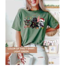 vintage star wars funny christmas comfort colors shirt, star wars xmas characters, starwars shirt, christmas 2023 gifts,