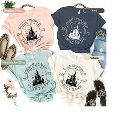disneyworld custom name 2023 shirts, disneyland custom name 2023 shirt, family disneyland shirts, matching disneyworld s