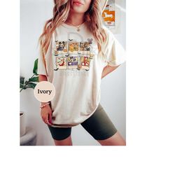 vintage mickey and friends comfort color shirt, disney halloween shirt, disney world, mickey halloween, vintage mickey m