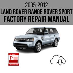 Land Rover Range Rover Sport 2005-2012 Workshop Service Repair Manual