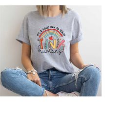 it's a good day to teach tiny humans shirt, back to school shirt, teacher gift shirt, preschool teacher shirt, teacher t