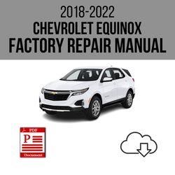 Chevrolet Equinox 2018-2022 Workshop Service Repair Manual