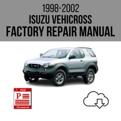 Isuzu Vehicross 1998-2002 Workshop Service Repair Manual