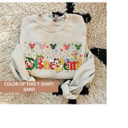 Cute Disney Mickey Minnie Christmas Shirts, Christmas Sweatshirt, Disneyland Christmas Shirt, Disneyland Vacation Gift S