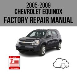 Chevrolet Equinox 2005-200 Service Manual workshop repair
