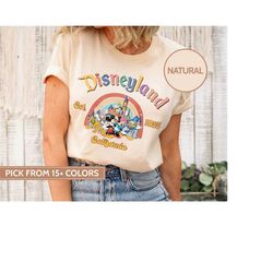 disneyland est 1955 california unisex shirts, vintage disneyland shirt, disneyland 1955 shirt, retro disney family shirt