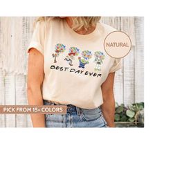 disney toy story characters best day ever shirts, disney shirts, disneyworld shirt, disneyland 2023 shirt, buzz lightyea
