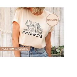 vintage pooh and friends shirt, cute pooh bear shirt, retro winnie the pooh, the pooh and friends, disney trip 2023 shir