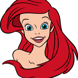 the little mermaids retro svg, disney princess little mermaid svg, png, cricut file, mermaid mandala svg png