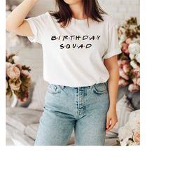 birthday squad shirt, birthday party shirts, birthday squad t-shirt, birthday group shirt, birthday shirt for women, bir