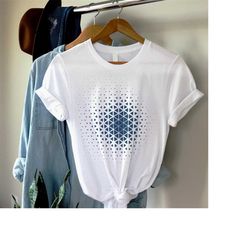 Texture Men's T shirt / Sacred Geometry Clothing / Festival / Streetwear