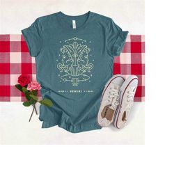 gemini tee, gemini gift, zodiac tshirt, astrology t-shirt, horoscope, unisex, birthday