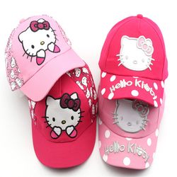 ello Kitty Peaked Cap Kuromi Kawaii My Melody Cinnamoroll Hat Lamb Wool Hat Children's Baseball Cap Top Hats