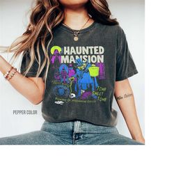 vintage the haunted mansion comfort colors shirt, disney the haunted mansion shirt, halloweem party tee, halloween gift,