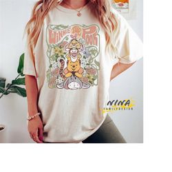 vintage disney winnie the pooh comfort colors shirt, winnie the pooh and friends shirt, pooh bear shirt, disneyworld fam