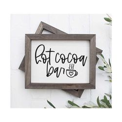 hot cocoa bar svg | hot cocoa svg | hot chocolate svg | hot cocoa weather svg | chocolate svg |  winter svg | hot cocoa