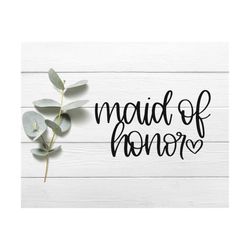 maid of honor svg | bride svg | wedding svg | marriage svg | wedding party svg | bridal party svg | bachelorette svg | p