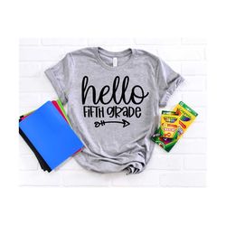 hello fifth grade svg | hello 5th grade svg | fifth grader svg | 5th grader svg | official fifth grader svg | school svg