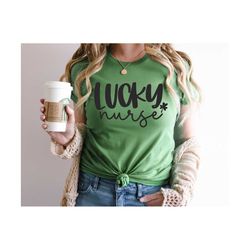 lucky nurse svg | lucky rn svg | lucky svg | st. patrick's day svg | irish svg | st. patty's day svg | silhouette svg |