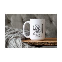 knit happens svg | knitting svg | knit svg | sewing svg | craft svg | crafter svg | crafty svg | craft room svg | crazy