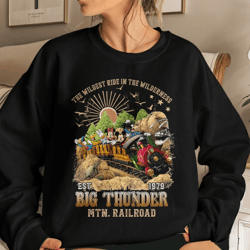 disney big thunder mountain railroad tee, mickey friends disneyland, vintage disney trip