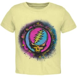 grateful dead &8211 splatter syf banana toddler t-shirt