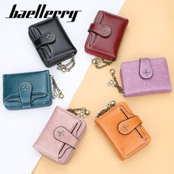 Women Wallets and Purses PU Leather Money Bag Female Short Hasp Purse Small Coin Card Holders Blue Red Clutch New Women