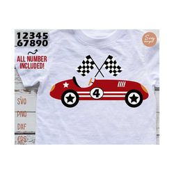 birthday boy racing svg, race car svg, racing car svg, racecar birthday svg, boy monogram svg, retro race car clipart, race boy svg file
